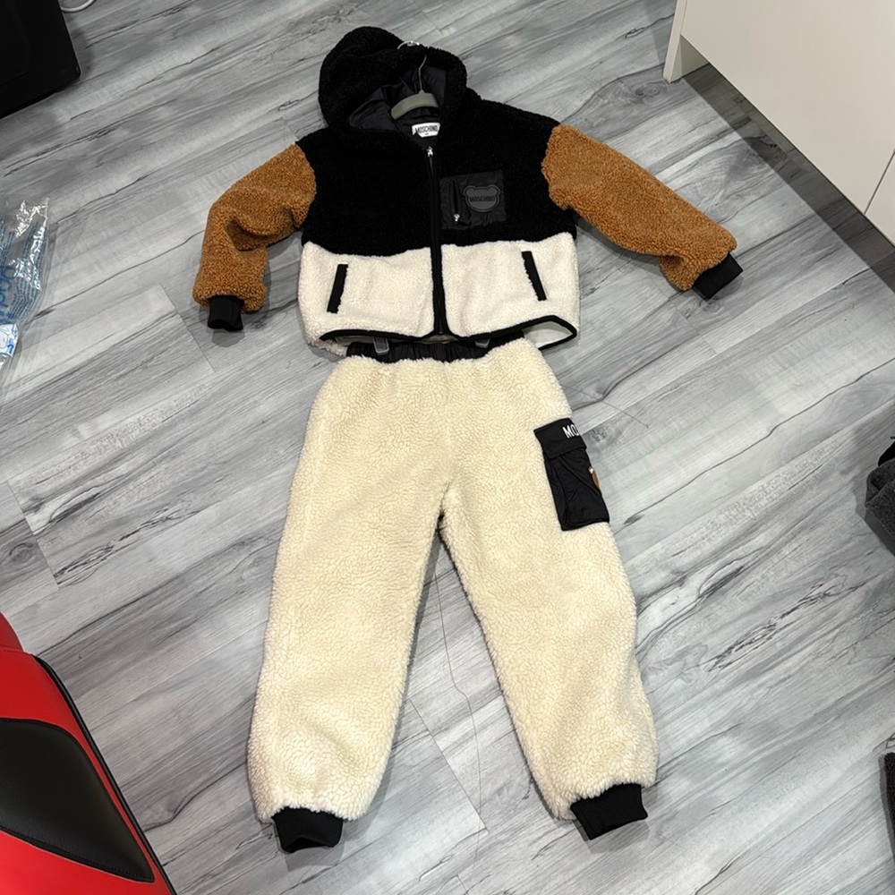 Moschino Shearling Set